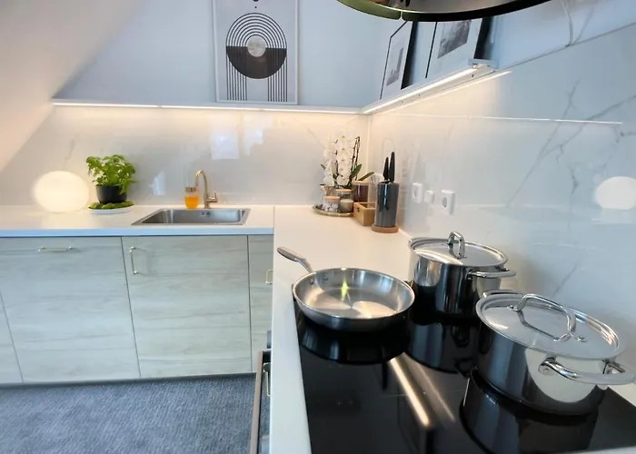 M-style 04 Mit Balkon Und Gasgrill, 24h Self-check-in, Free Parking, Netflix * 纽伦堡