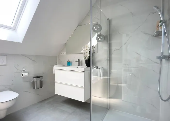公寓 M-style 04 Mit Balkon Und Gasgrill, 24h Self-check-in, Free Parking, Netflix 纽伦堡