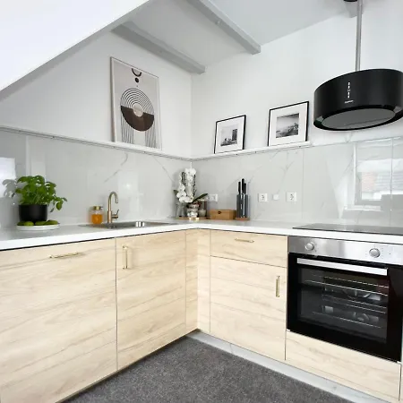 Apartmán M-style 04 Mit Balkon Und Gasgrill, 24h Self-check-in, Free Parking, Netflix Norimberk