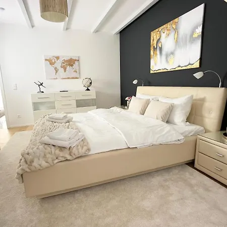 Apartament M-style 04 Mit Balkon Und Gasgrill, 24h Self-check-in, Free Parking, Netflix Norymberga