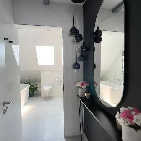 M-style 04 Mit Balkon Und Gasgrill, 24h Self-check-in, Free Parking, Netflix Apartmán